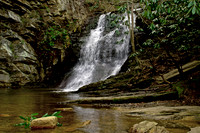 Hanging Rock Lower Cascades   North Carolina