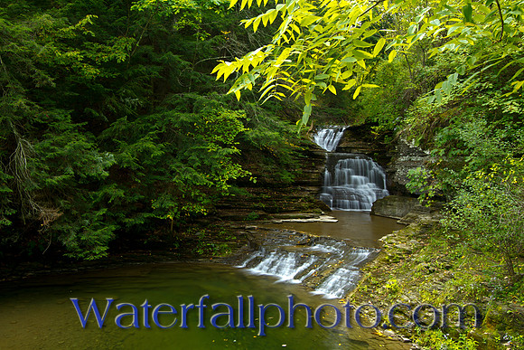 Enfield Glenn, Falls on the Kill Fish Creek