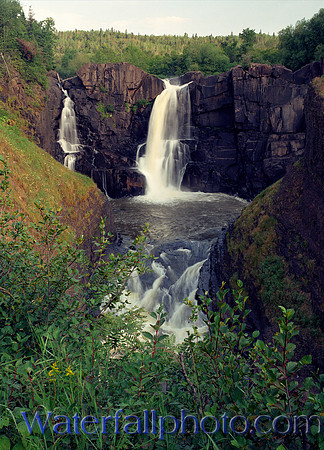 High Falls of the Pigeon River  Minnasota