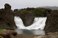 Hjalparfoss Waterfalls,  Iceland