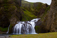 Waterfall in the Stjorn river, Iceland No 3