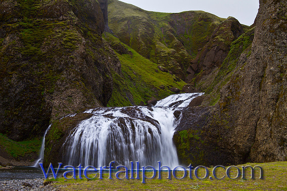 Waterfall in the Stjorn river, Iceland No 3